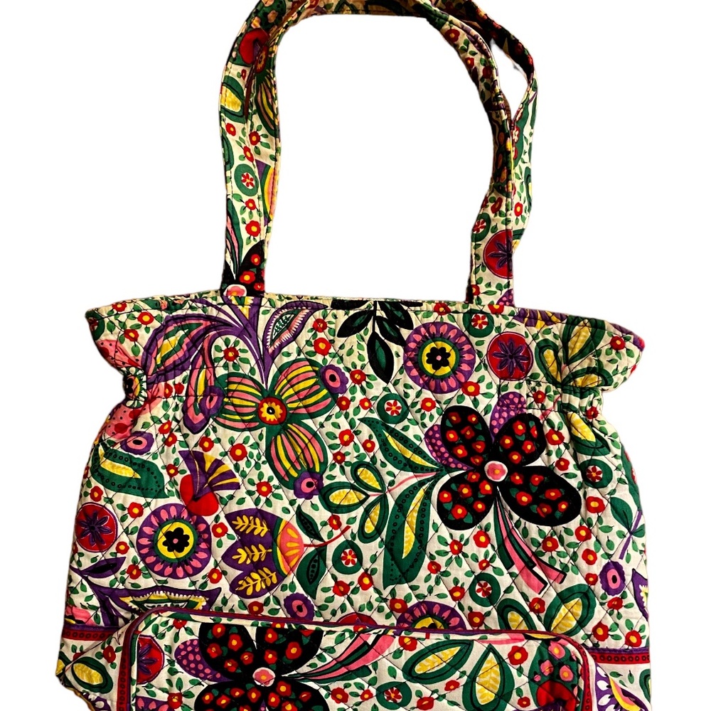 Vera Bradley Very Berry Paisley Tote